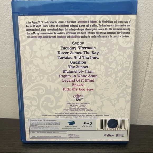 The Moody Blues: Threshold of a Dream: Live at the Isle of Wight Festival 1970 - Picture 2 of 8
